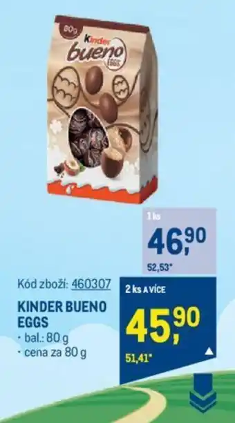 Makro KINDER BUENO EGGS nabídka