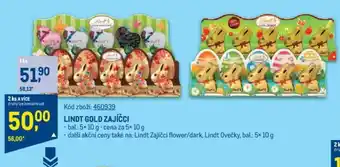 Makro LINDT GOLD ZAJÍČCI nabídka