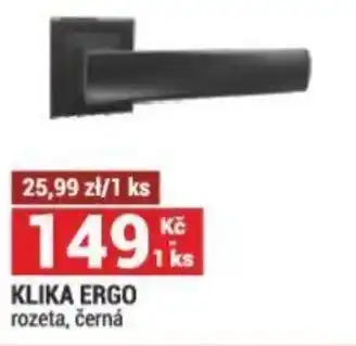 Merkury Market KLIKA ERGO rozeta, černá nabídka