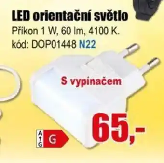 EVA LED orientační světlo nabídka