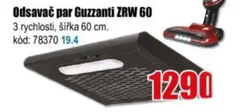 EVA Odsavač par Guzzanti ZRW 60 nabídka