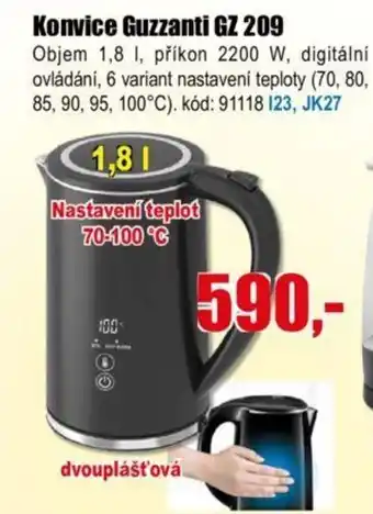 EVA Konvice Guzzanti GZ 209 nabídka
