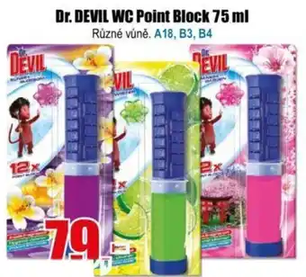 EVA Dr. DEVIL WC Point Block 75 ml nabídka