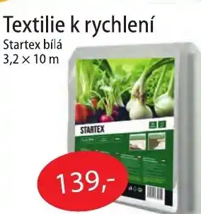 Fortel Textilie k rychlení Startex bílá 3,2 x 10 m nabídka