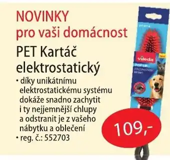 Fortel Vileda PET Kartáč elektrostatický nabídka