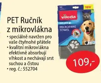 Fortel Vileda PET Ručník z mikrovlákna nabídka