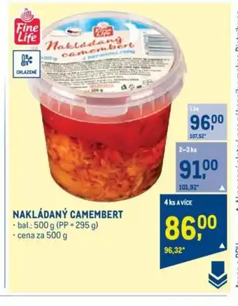 Makro NAKLÁDANÝ CAMEMBERT nabídka