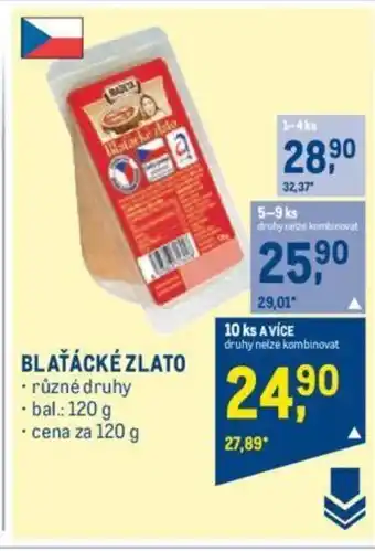 Makro BLAŤÁCKÉ ZLATO nabídka