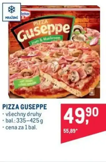 Makro PIZZA GUSEPPE nabídka