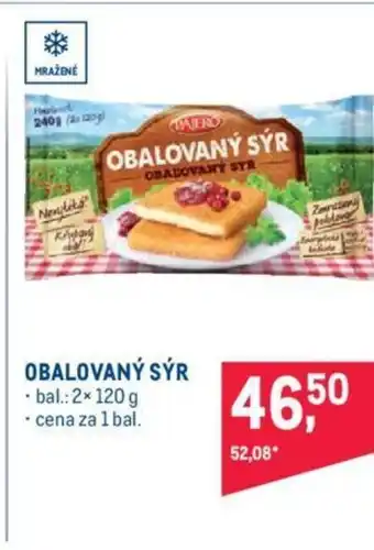 Makro OBALOVANÝ SÝR nabídka