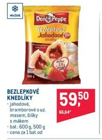 Makro BEZLEPKOVÉ KNEDLÍKY nabídka