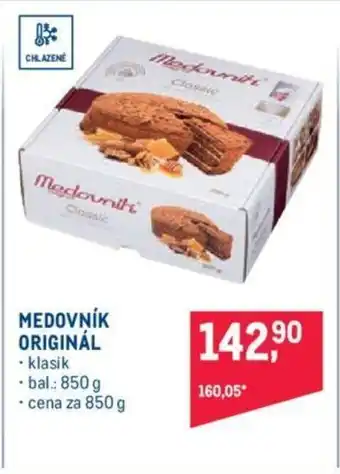 Makro MEDOVNÍK ORIGINÁL nabídka
