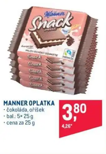 Makro MANNER OPLATKA nabídka