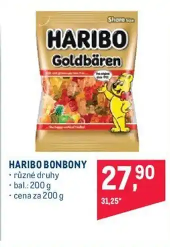 Makro HARIBO BONBONY nabídka