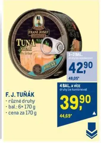 Makro F.J. TUŇÁK nabídka