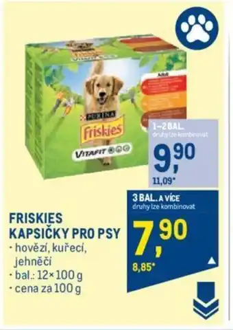 Makro FRISKIES KAPSIČKY PRO PSY nabídka