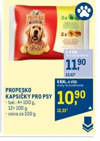 Makro PROPESKO KAPSIČKY PRO PSY nabídka