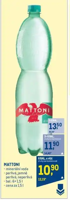 Makro MATTONI nabídka