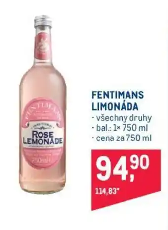 Makro FENTIMANS LIMONÁDA nabídka
