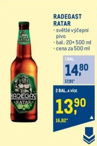 Makro RADEGAST RATAR nabídka