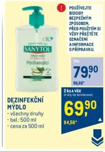 Makro DEZINFEKČNÍ MÝDLO nabídka