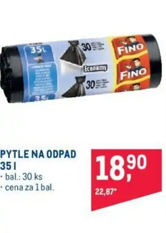 Makro PYTLE NA ODPAD 35 L nabídka