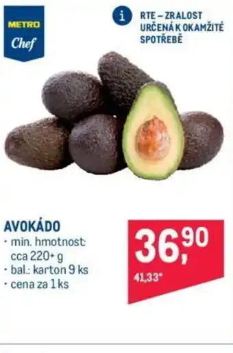 Makro AVOKÁDO nabídka