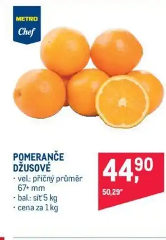 Makro POMERANČE DŽUSOVÉ nabídka