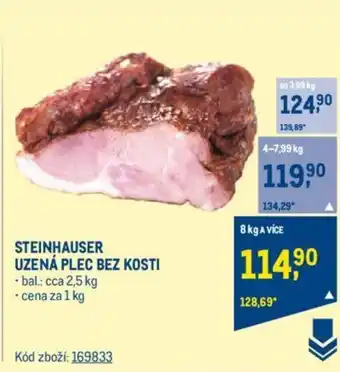 Makro STEINHAUSER UZENÁ PLEC BEZ KOSTI nabídka