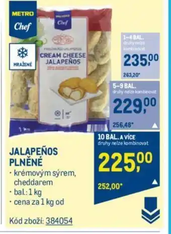 Makro JALAPEÑOS PLNĚNÉ nabídka