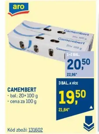 Makro CAMEMBERT nabídka