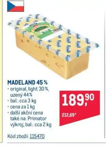 Makro MADELAND 45% nabídka