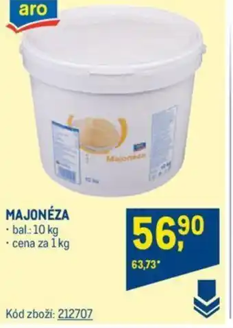 Makro MAJONÉZA nabídka