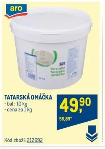 Makro TATARSKÁ OMÁČKA nabídka