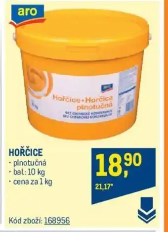 Makro HOŘČICE nabídka