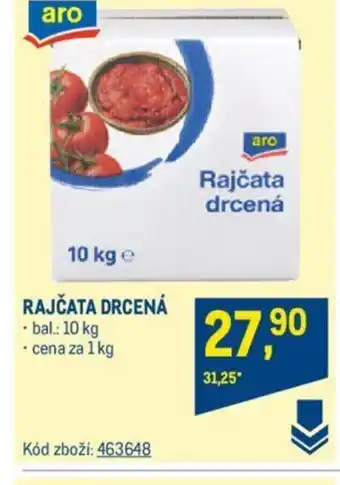 Makro RAJČATA DRCENÁ nabídka