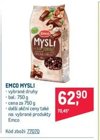 Makro EMCO MYSLI nabídka