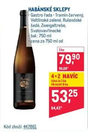 Makro HABÁNSKÉ SKLEPY nabídka