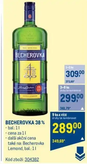 Makro BECHEROVKA 38% nabídka
