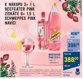 Makro BEEFEATER PINK 37,5% nabídka