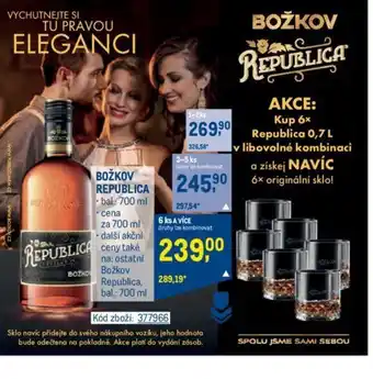 Makro BOŽKOV REPUBLICA nabídka