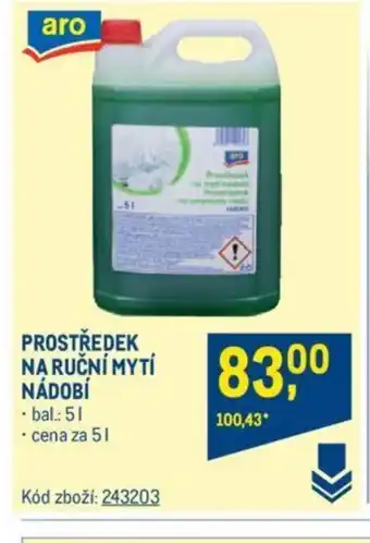 Makro PROSTŘEDEK NA RUČNÍ MYTÍ NÁDOBÍ nabídka
