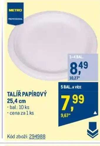 Makro TALÍŘ PAPÍROVÝ 25.4 cm nabídka