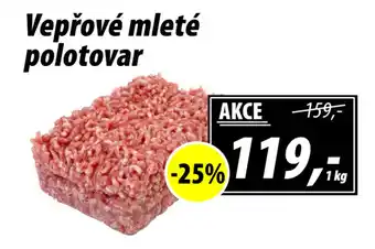 ZEMAN Vepřové mleté polotovar nabídka