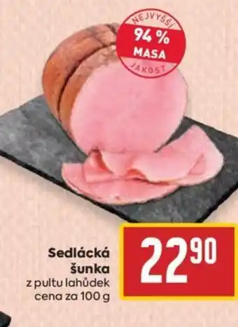 Billa Sedlácká šunka nabídka