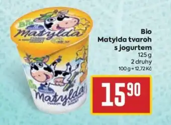 Billa Bio Matylda tvaroh s jogurtem 125 g nabídka