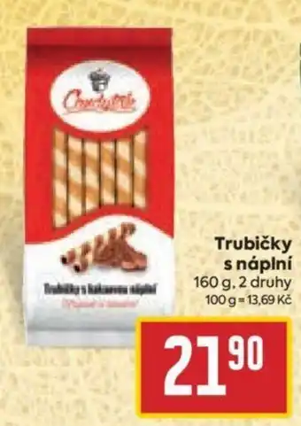 Billa Trubičky s náplní 160 g nabídka