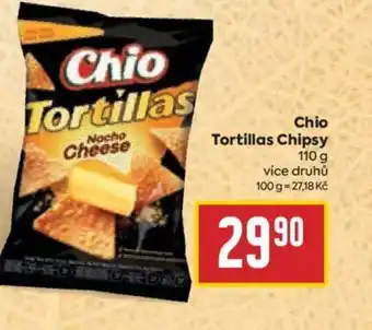 Billa Chio Tortillas Chipsy 110 g nabídka