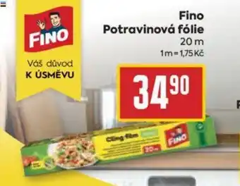 Billa Fino Potravinová fólie 20 m nabídka