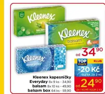 Kleenex kapesníčky